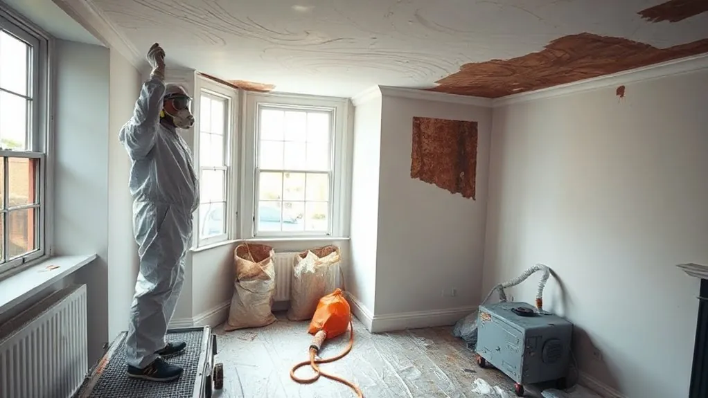 Asbestos Artex Removal in Roehampton — HSE-licensed specialists