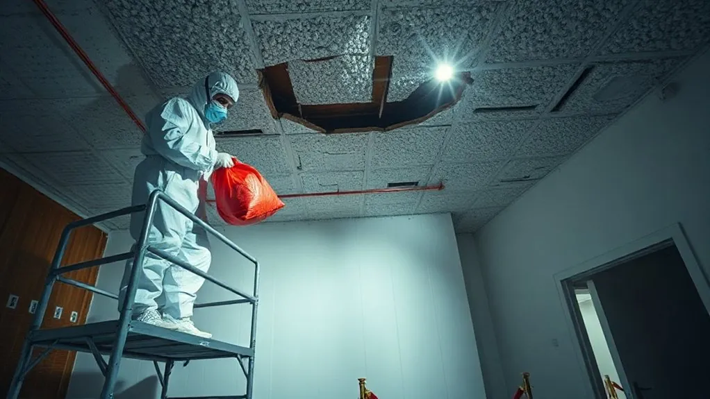 Asbestos Ceiling Removal in Roehampton — HSE-licensed specialists
