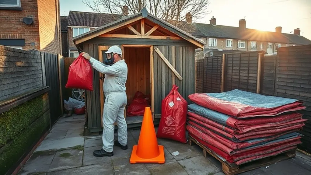Garage & Shed Roof Removal in Roehampton — HSE-licensed specialists