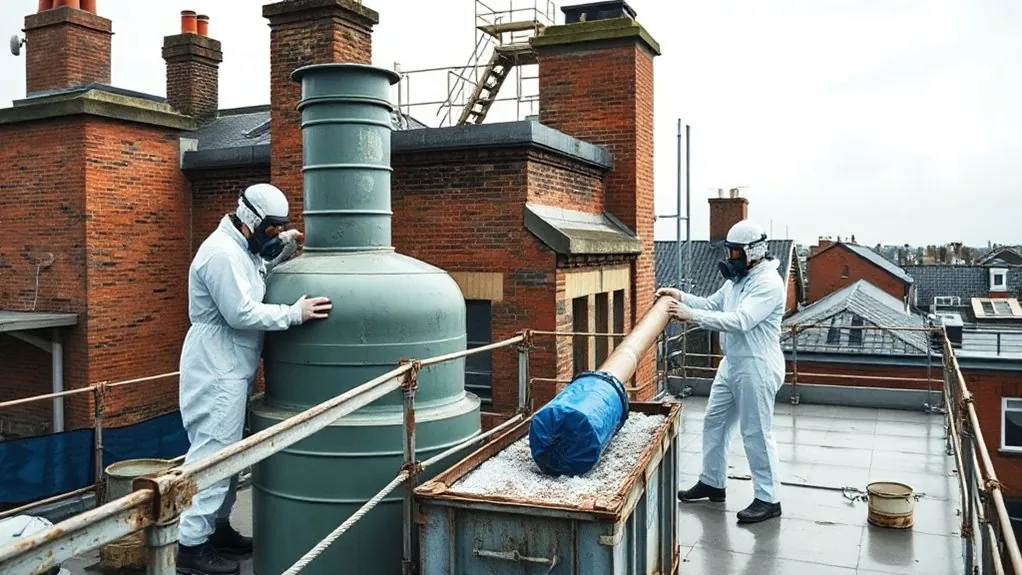Water Tank & Flue Removal in Roehampton — HSE-licensed specialists